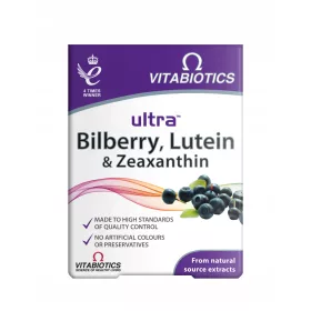   Ultra Heidelbeere, Lutein und Zeaxanthin Tabletten für Augengesundheit