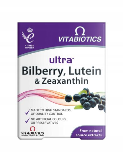 Ultra Heidelbeere, Lutein und Zeaxanthin Tabletten für Augengesundheit
