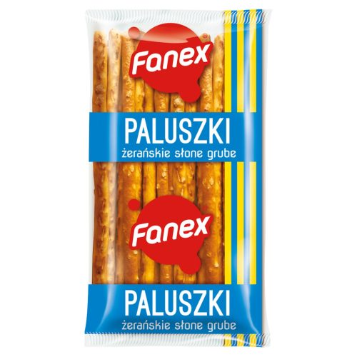 Fanex Żerańskie Dicke Salzstangen Naturbelassen 100g - 30er Pack