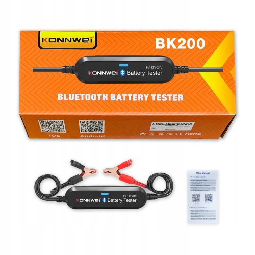  KONNWEI BK200 Batterietester 6V 12V 24V BT 5