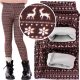  Isolierte Leggings NUDE RIBBED Kinder-Leggings für Mädchen POLAR