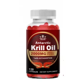   Superba2 Antarktis Krillöl Kapseln 2000 mg - Hochabsorbierbar für Gehirn & Gesundheit