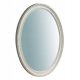  Biscottini Wandspiegel, Massivholz, Antikweiß-Finish, NEU