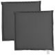  vidaXL Kissen 45 x 45 x 2 Grau