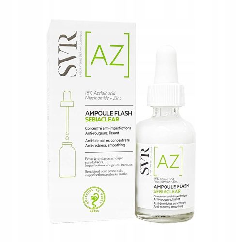 SVR Sebiaclear Ampoule Flash - Konzentrat-Serum für unreine Haut 30ml