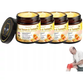    Bearnica Bienengift- und Kurkuma-Arthritis-Therapiecreme, Bienengiftgelenk