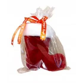  Weihnachtspaket. Schuhgeschenk des Weihnachtsmanns