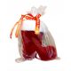  Weihnachtspaket. Schuhgeschenk des Weihnachtsmanns