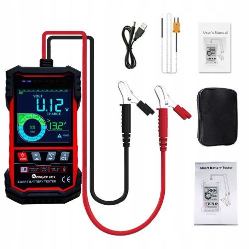  BATTERIETESTER FARBBILDSCHIRM 3,2 ZOLL 12V/24V