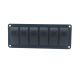  LED-PANEL FÜR AUTO, ANHÄNGER, YACHT, BOOT, 6 SCHALTER 12V 24V
