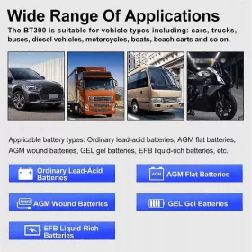 12V 24V Autobatterietester Fehlerdiagnosetool