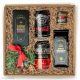  Die weihnachtliche Kraft von Whisky und Lebkuchen-Set