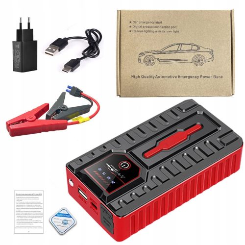  STARKE POWER BANK JUMP STARTER POWERBANK 12V 49800mAh KLEMMEN