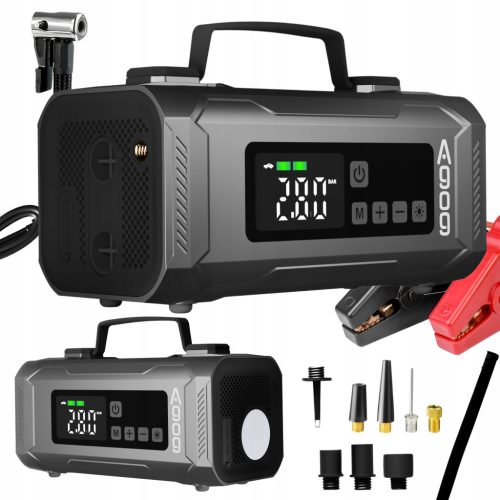  JUMP STARTER STARTBOOSTER 2500A PD30W KOMPRESSOR POWERBANK GEBLÄSE