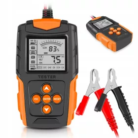  AUTOBATTERIE-TESTER INTELLIGENT 2 7 LCD 12V 24V 3AH 200AH