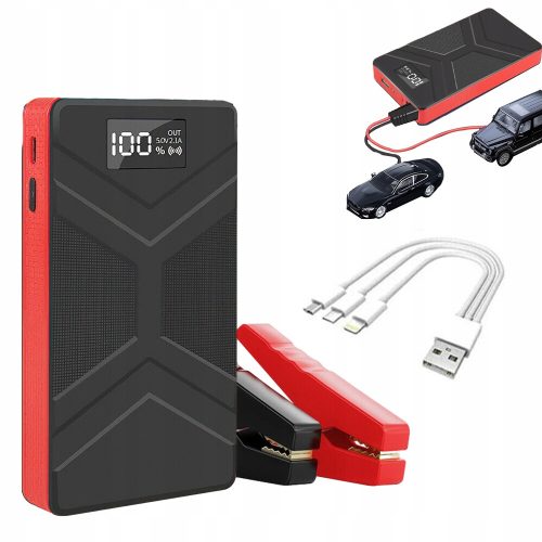  Tragbare, unterbrechungsfreie Stromversorgung für Autos, 800 A, 30.000 mAh