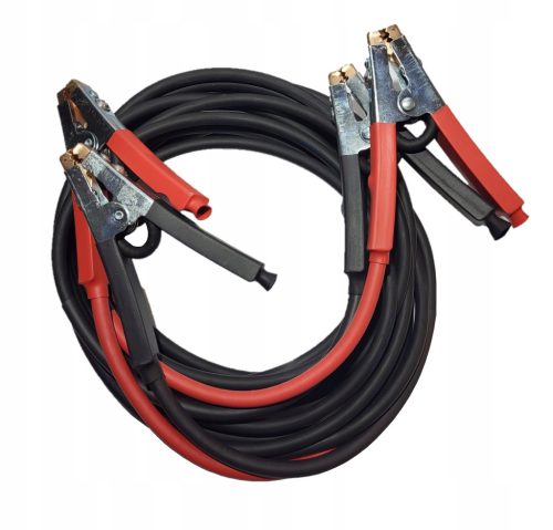  Überbrückungskabel, Kabel, 10 m, 50 mm², polnische MEG-Kabel, Korokodilklemmen
