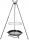  GARTENGRILL DREIBEINIG GITTER + FEUERSTELLE 60cm