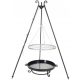  GARTENGRILL DREIBEINIG GITTER + FEUERSTELLE 60cm