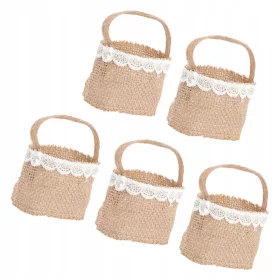  MINI HANDBUCH-BLUMENKÖRBE 5 STK