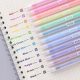  9/12-teiliges Set mit farbigen Gelstiften Kawaii Blau 0,5
