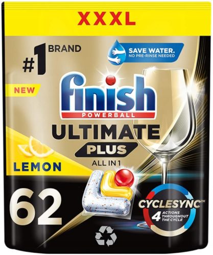  Finish Ultimate Plus Spülmaschinenkapseln 62 Zitrone