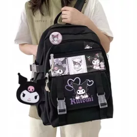  Kuromi A4 Kinder-Jugend-Schulrucksack