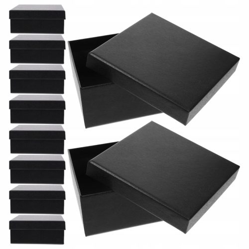  QUADRATISCHE GESCHENKBOXEN, GÜRTELVERPACKUNG, LEER