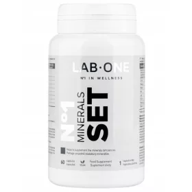   Lab One N°1 Minerals SET - Komplettset aus Zink, Kupfer & Selen, 60 Kapseln
