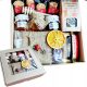  Weihnachtsgeschenkset Geschenk Tee Marmelade Honig Weihnachtsgeschenk