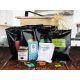  Geschenkbox mit Kaffee- und Pralinenschachtel WEIHNACHTEN zum Nikolaus Geschenk CROWD