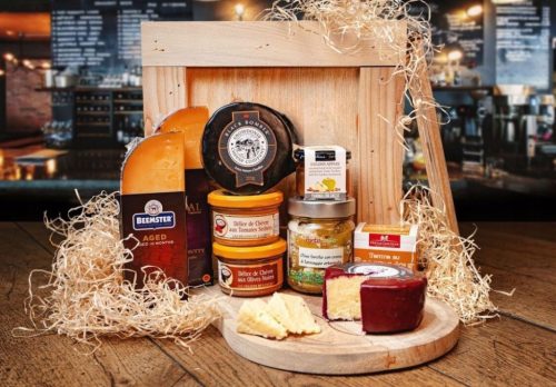  Käse-Geschenkbox für Männer, WEIHNACHTEN für den Weihnachtsmann, Geschenk KRÄHENBOGEN