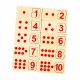  10x Zählblöcke aus Holz, mathematische Manipulationen für ältere Kinder