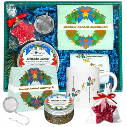 Fertiges Set Premium-Tee, verschiedene Geschmacksrichtungen, Schokolade, Weihnachtsgeschenk