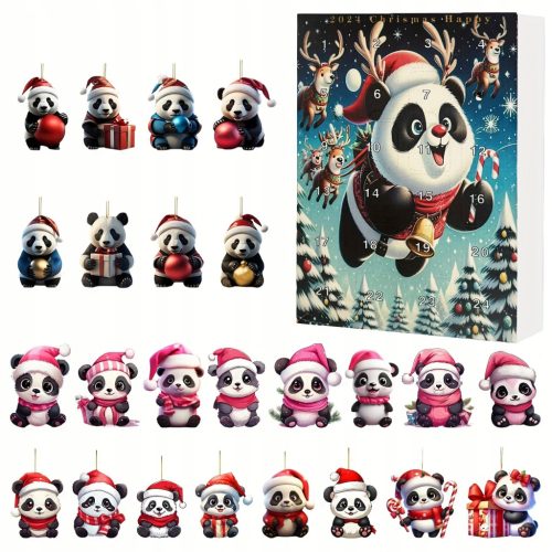  24-teiliger Weihnachts-Adventskalender