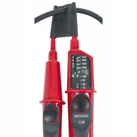    Isolierter bipolarer Spannungsleser von KS Tools mit LED- und LCD-Anzeige