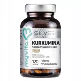  MyVita Curcumin + Piperin Kurkuma Kapseln 120 Stk. 120 ml
