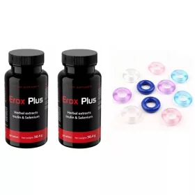   Erox Plus: Natürliches Potenzmittel für Männer mit Tribulus Terrestris und Maca