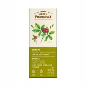    GREEN PHARMACY Serum für empfindliche Kopfhaut, marokkanisches Pfefferminzöl, 100 ml