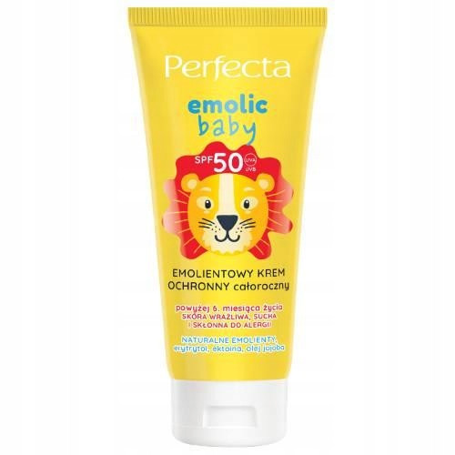 PERFECTA Emolic Baby Emollient Schutzcreme das ganze Jahr über LSF50, 50 ml