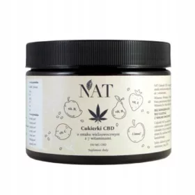  CBD-Bonbons 150 mg NAT mit 7 Vitaminen Frucht 150 g