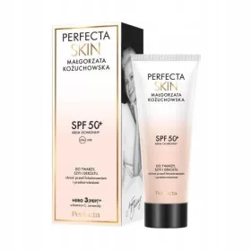    UV-Schutz-Gesichtscreme Dax Perfecta Skin Małgorzata Kożuchowska 50 SPF für den Tag 40 ml