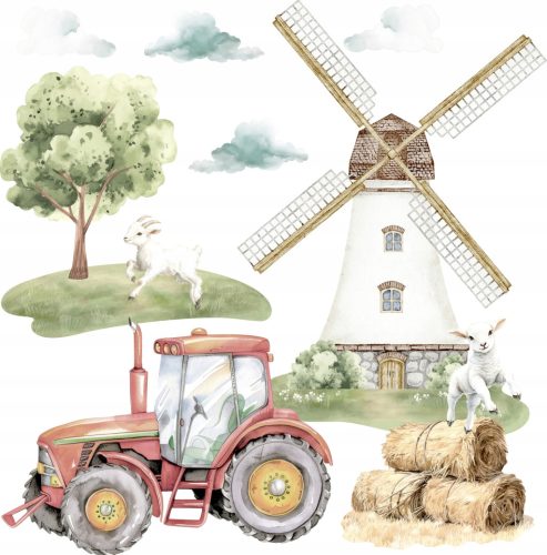 Großformatige Kinderzimmer-Wandsticker von OSOMHOME® – Gestaltet & Hergestellt in Polen