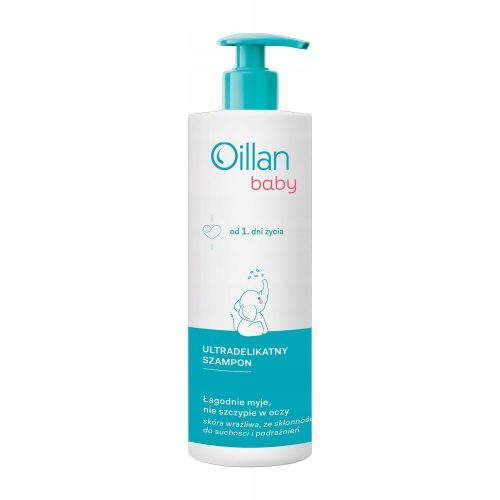 OILLAN Baby Ultra Sanfter Shampoo 200ml - Ideal für empfindliche Kinderhaut