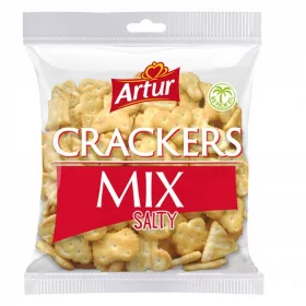 Dr. Gerard Salzige Knuspercracker Mix, 90g x 24 Stück