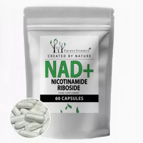   Forest Vitamin® NAD+ Kapseln zur Unterstützung des Energiestoffwechsels und Zellregeneration, 300 mg