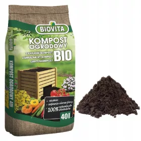  Organischer, natürlicher Dünger Biovita Erde 0,15 kg 40 l