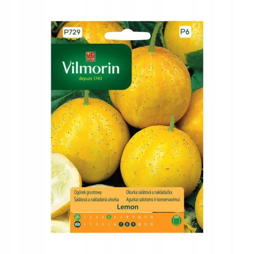  Vilmorin Seeds Gemahlene Gurke Zitrone 1,5 g