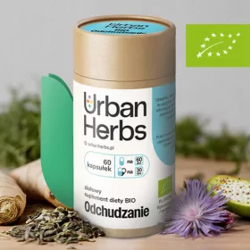   BIO Urban Herbs - Natürlicher Diätsupport mit Bio-Extrakten, 60 Kapseln