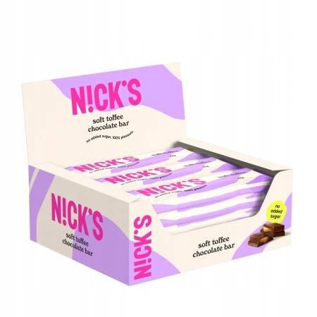 Nick's Soft Toffee Schokoriegel Set 15 x 28 g